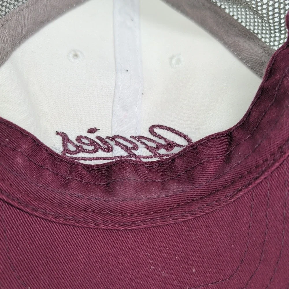 Texas A&M Aggies Hat Women's Mesh Snapback Adjustable Maroon Gray Baseball Cap